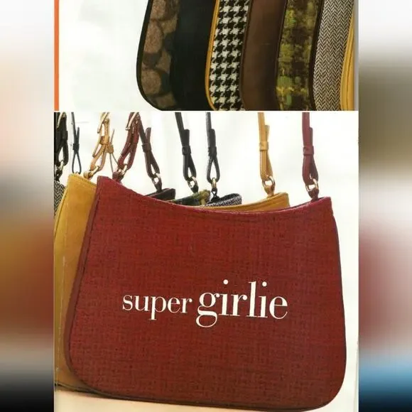 Vintage Coach Girlie Plaid Boucle Hobo -  E1K-8309 - Picture 15 of 15